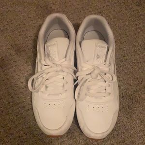 White Leather Reebok Classic
